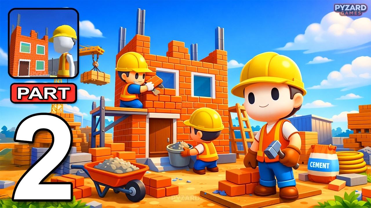 Pro Builder 3D - Gameplay Walkthrough Part 2 - Bricks Pro City Builder (Android, iOS)