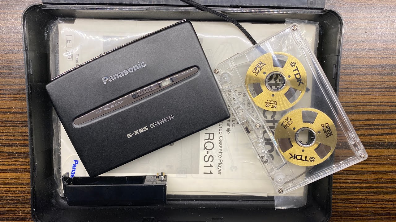Panasonic RQ-S11 walkman - cassette player repair fix #diy #repair E0001