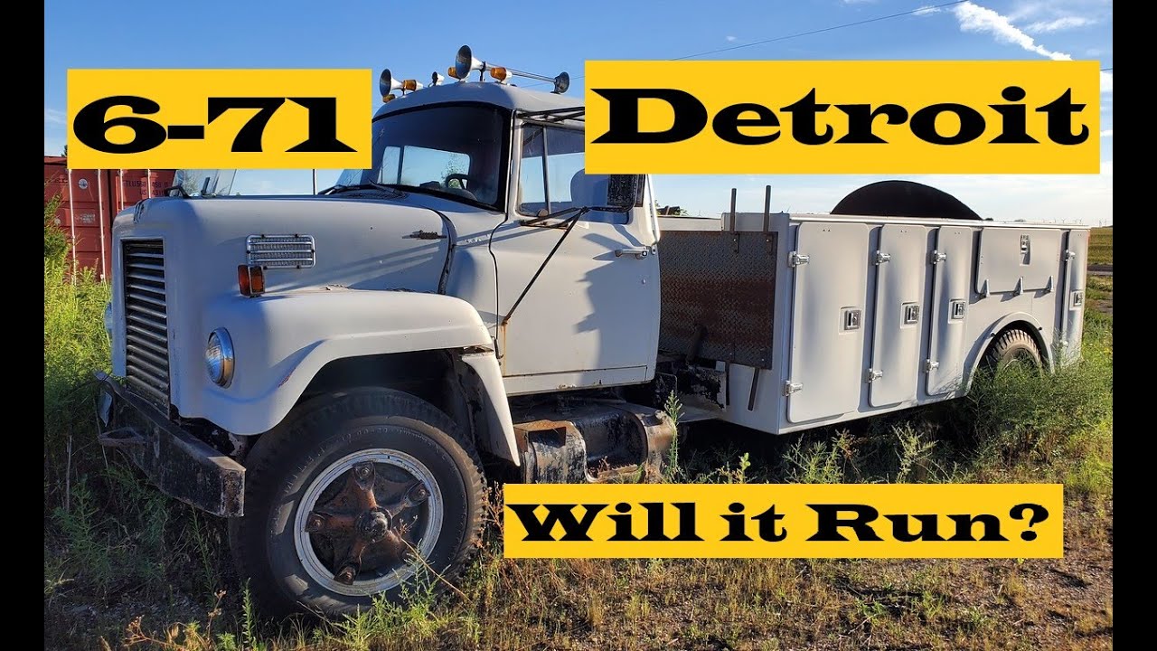 6-71 Detroit International. Will it start? Will it move? Will it runaway?