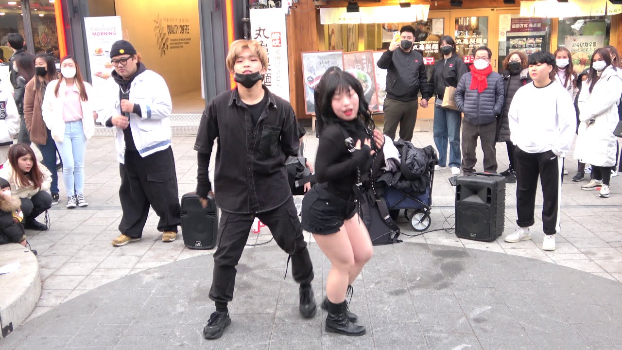 mi gente+ 박진영 fever -   댄스팀 에너자이주 -     dance cover 홍대 걷고싶은거리 버스킹  .