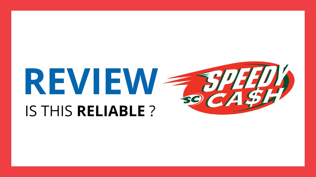 SPEEDY CASH LOANS : Test & Review in 2024 (Is this reliable? Benefits, Cons, Score..)