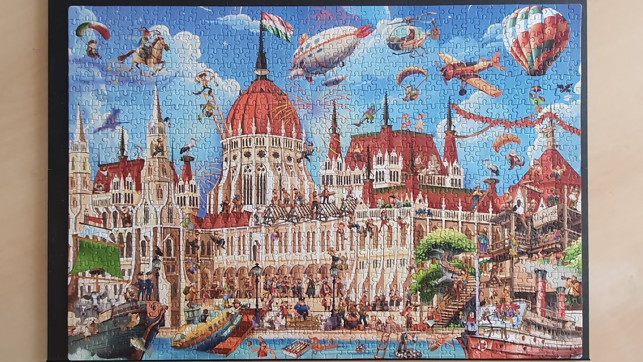 The Hungarian Parliament - 1000 Teile