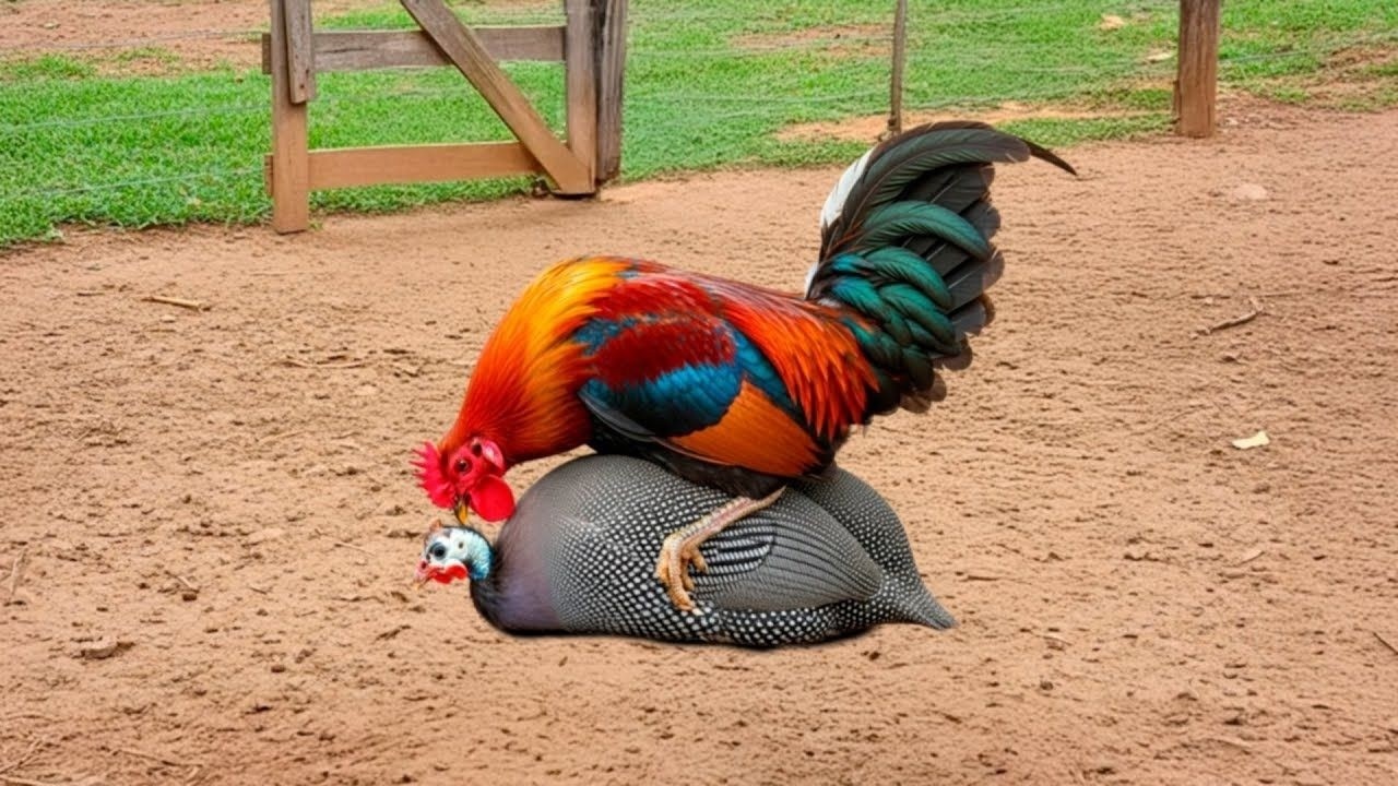 GALLINA DE GUINEA 🐓 Este Híbrido de Gallina de Guinea Está Sorprendiendo a Todos 🔥