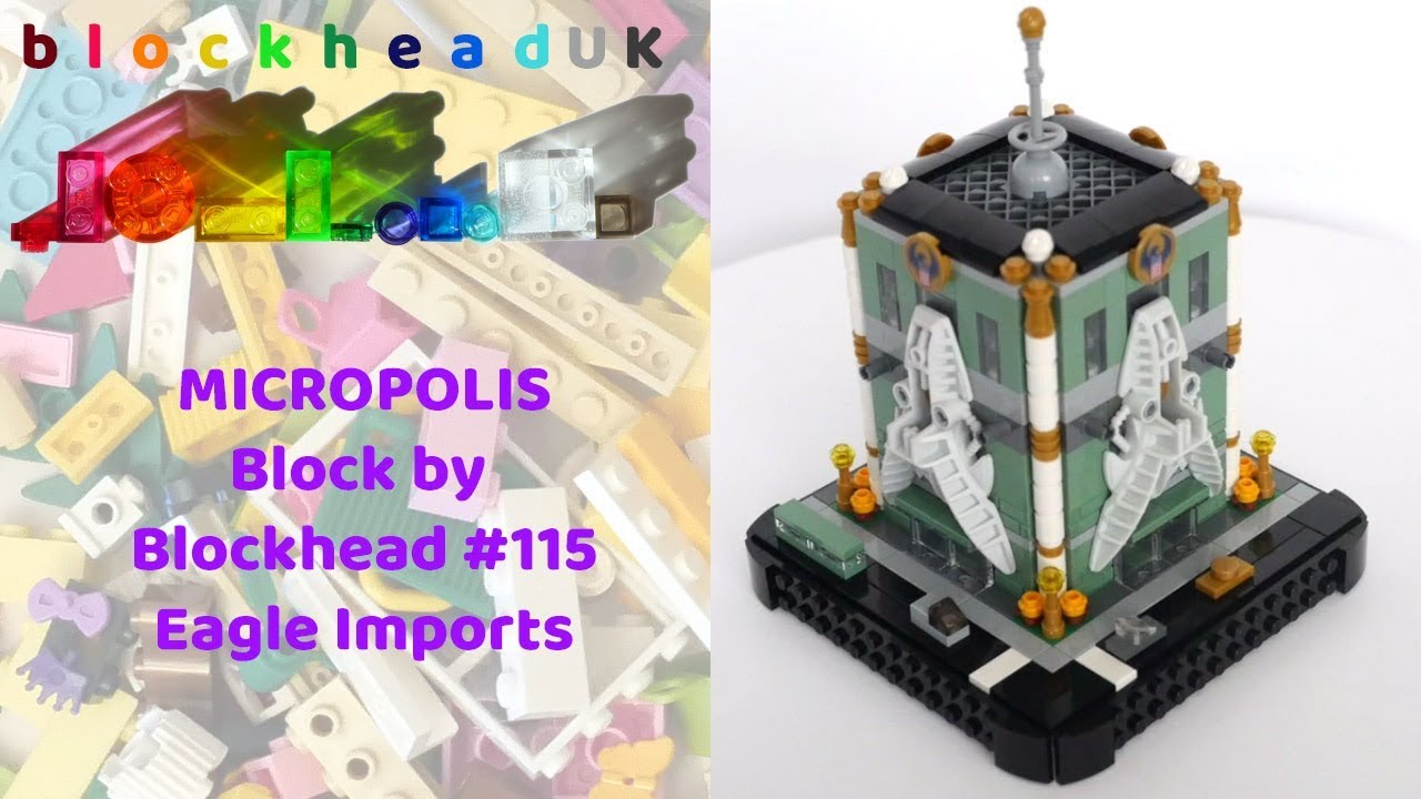 Eagle Imports - LEGO Micropolis Block by Blockhead #115