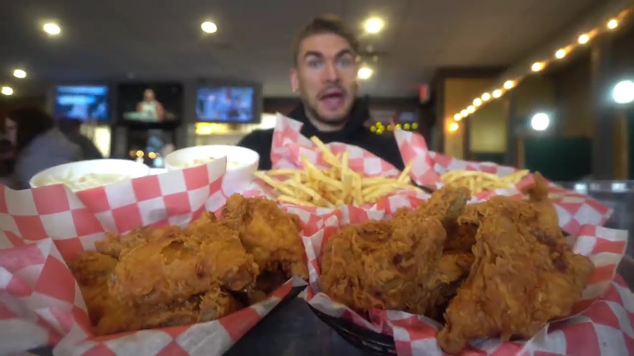 MASSIVE FRIED CHICKEN CHALLENGE 16 Pieces