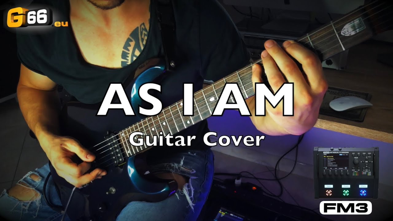 As I Am | Full Guitar Cover | DREAM THEATER | Fractal Audio FM3 Preset and Music Man John Petrucci