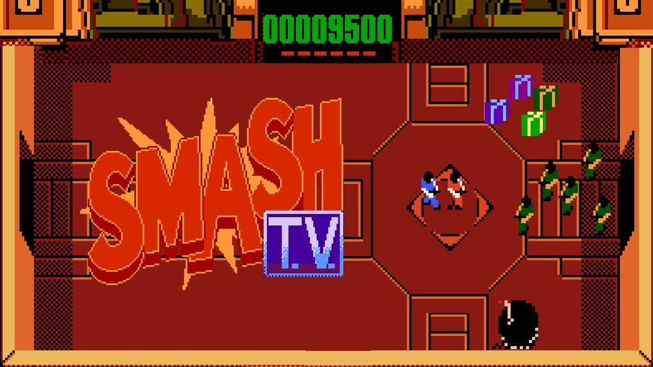 Smash TV (1990) NES - 2 Players [TAS]