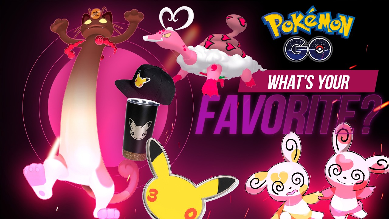 Гигантомакс Мяут, новый Энаморус и День святого Валентина в Pokémon GO + мерч к 30-летию франшизы!