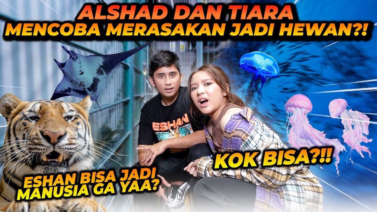 ALSHAD DAN TIARA SEHARI NGERASAIN JADI HEWAN?! JINORA ESHAN GANTIAN JADI MANUSIA GA YA?
