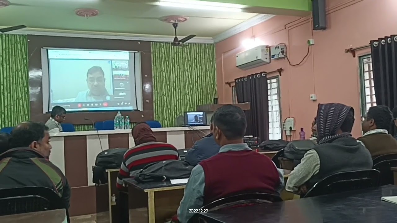 Block Level Training Programme on PDP at Mayureswar-II Block, (29.12.2022)
