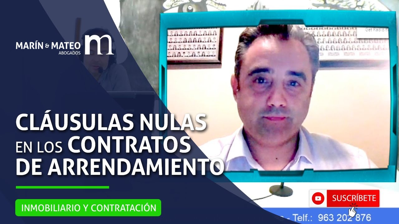 Cláusulas nulas en los contratos de arrendamiento