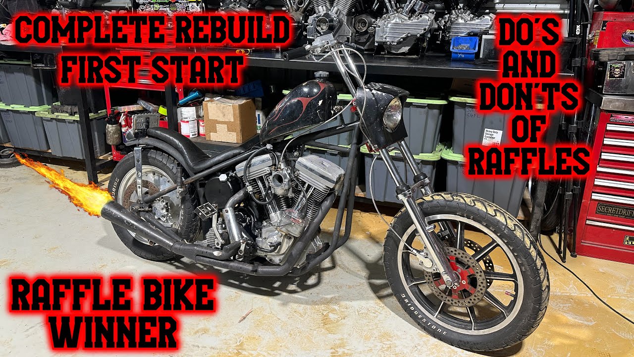 Первый запуск Harley Davidson Evo - Полная переборка - Розыгрыш мотоцикла