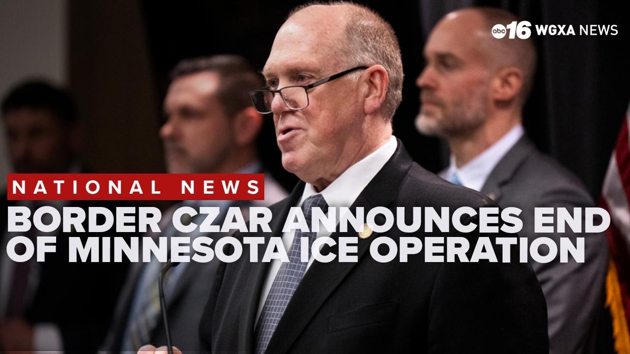 Border Czar Tom Homan announces end of Minnesota Operation Metro Surge