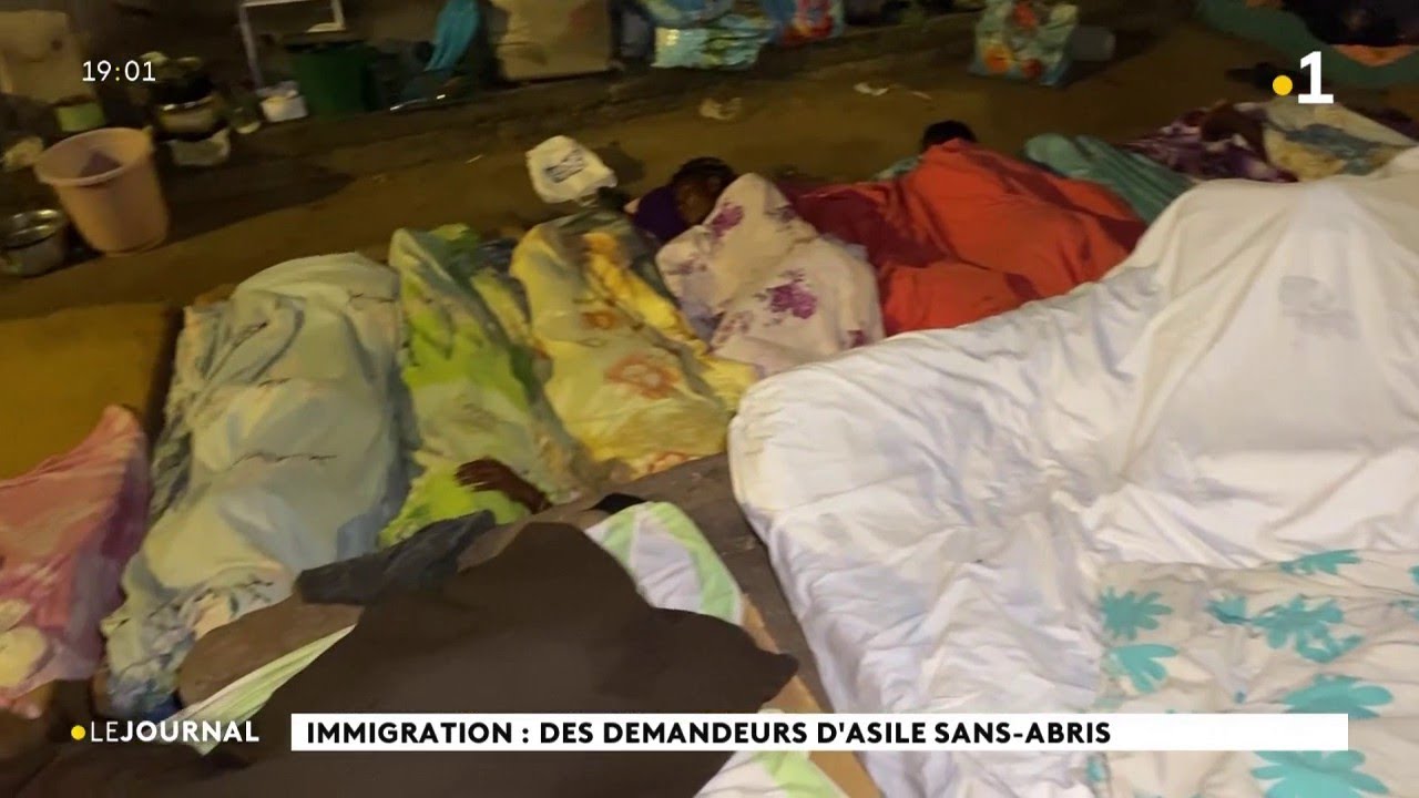 Immigration à Mayotte : des demandeurs d'asile sans-abris