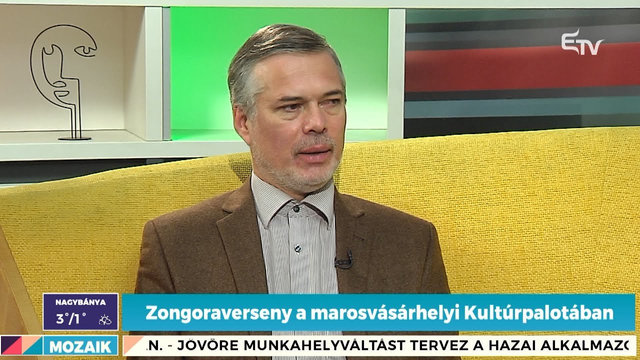 Zongoraverseny a marosvásárhelyi Kultúrpalotában – Mozaik