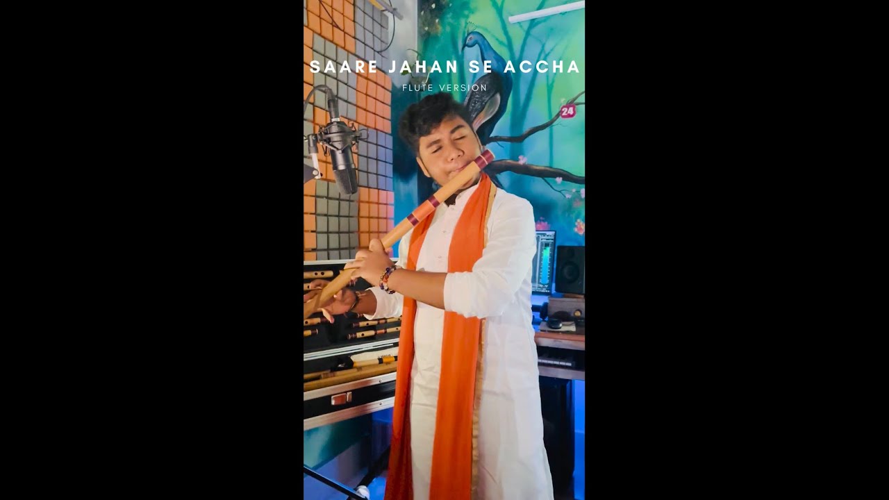 Saare jahan se accha | Ishaan Kashyap | Flute cover