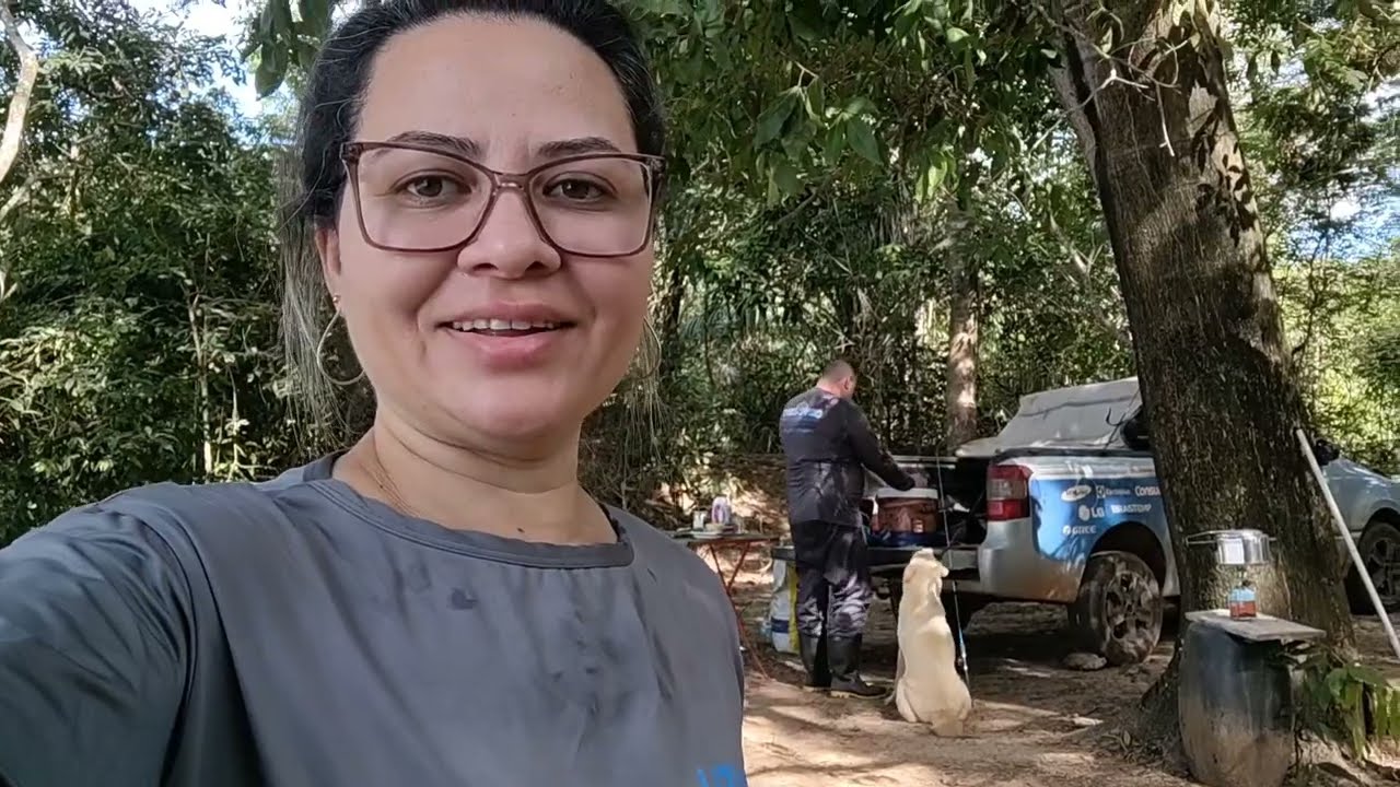 COMEMORAMOS O ANIVERSÁRIO DA ESPOSA, E ELA GOSTOU MUITO DEU TER LEVADO ELA PRA PESCAR. 