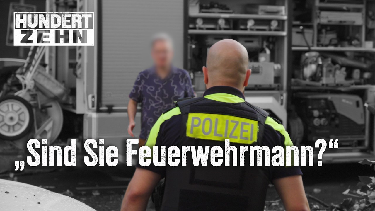 Polizeieinsatz: Straße lahmgelegt | HUNDERTZEHN