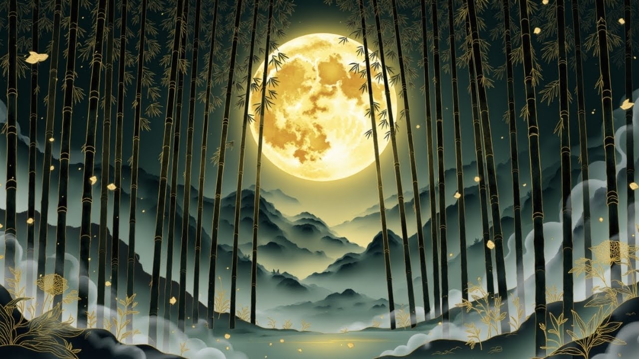 Deep Sleep & Relaxation — Guqin & Bamboo Flute | 3 Hour Sleep Soundscape Music