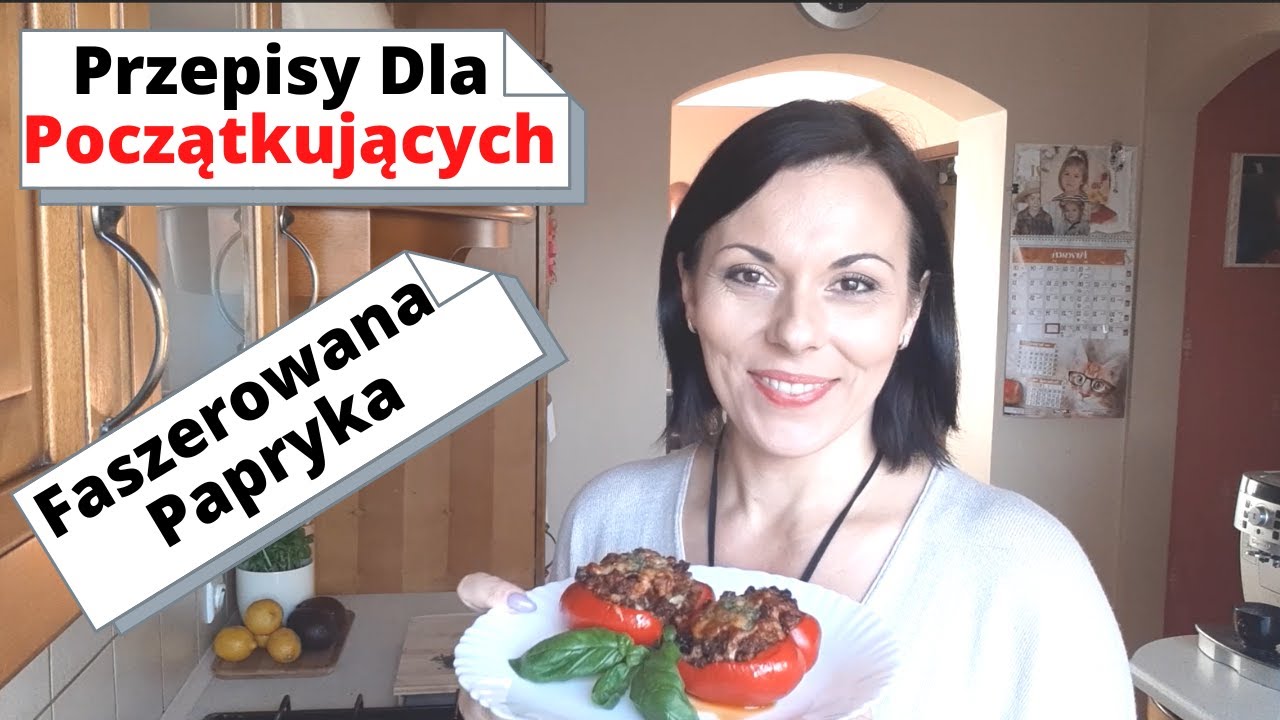 Dieta Ketogeniczna Przepisy Dla Początkujących - Faszerowana Papryka | Aneta Florczyk
