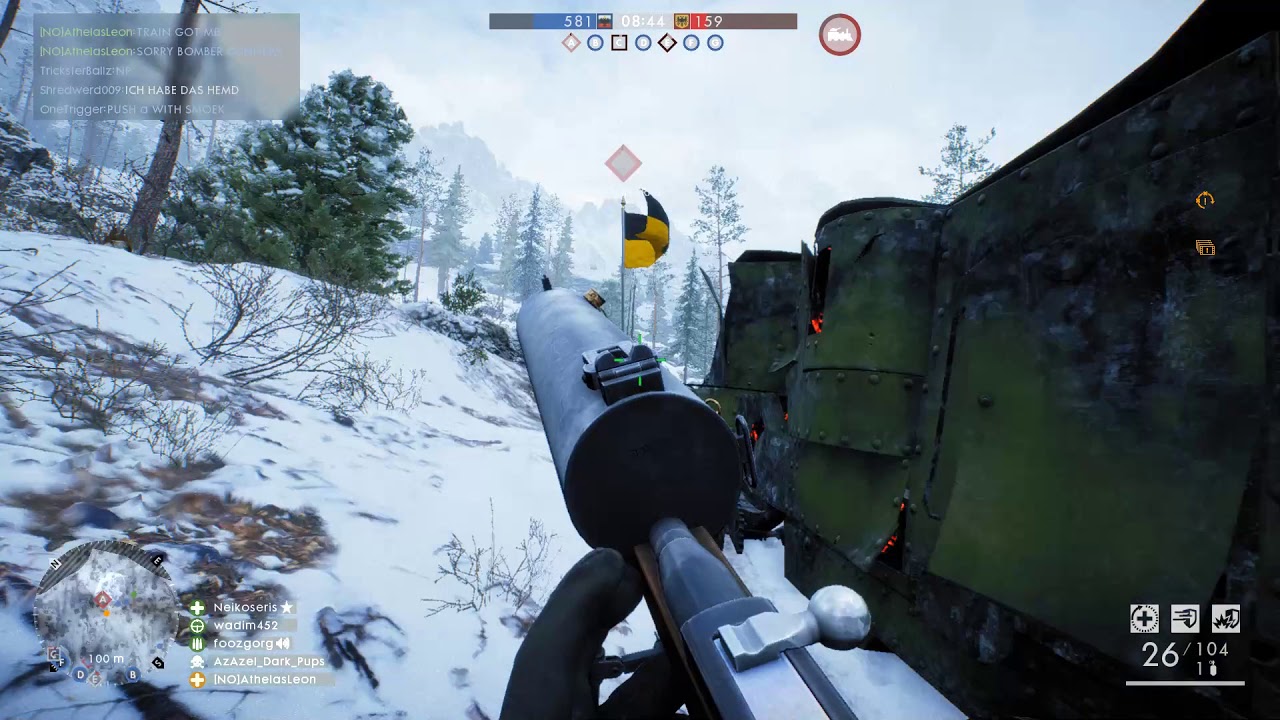 No Commentary Battlefield 1: Łupk&oacute;w Pass MVP and Kills Only
