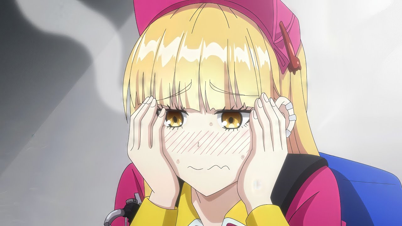 Милашку засмущал обычный работяга