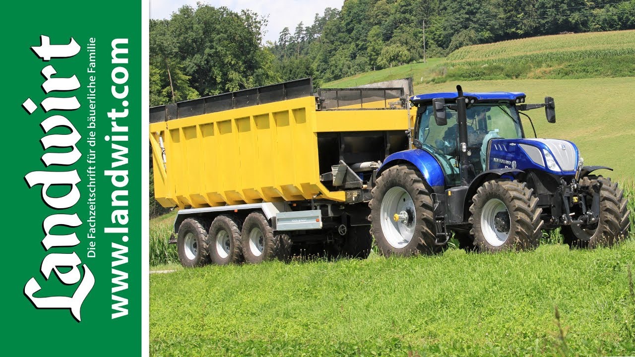 Intelligentes Anhängerbremssystem von New Holland | landwirt.com
