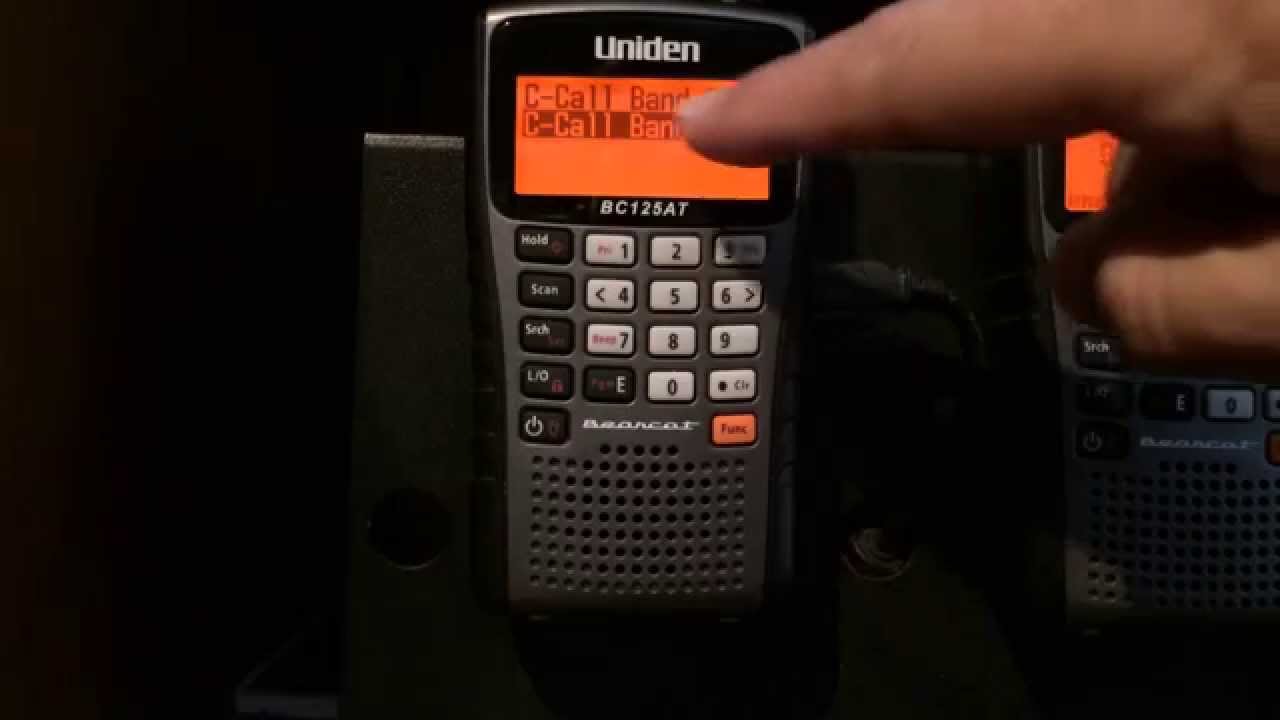Uniden BC125AT Close Call Feature