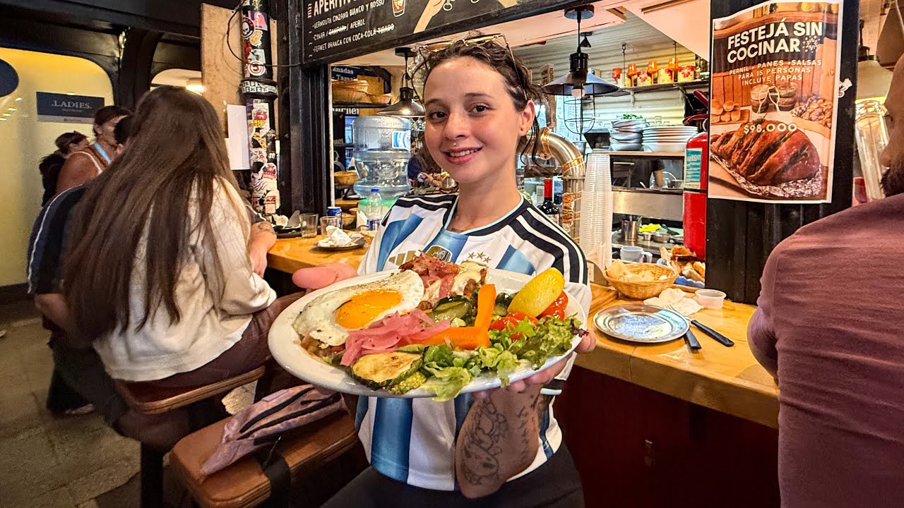 PRUEBO UNA MILANESA DE BIFE DE CHORIZO EN SAN TELMO