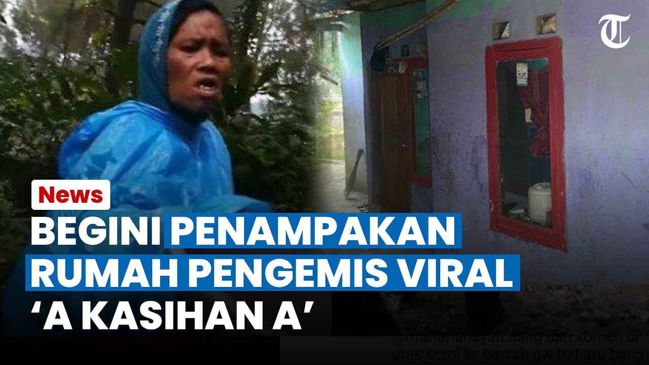 PENAMPAKAN RUMAH Pengemis Viral Gunung Bunder, Hidup di Gang Sempit dan Jauh Dari Kata Mewah