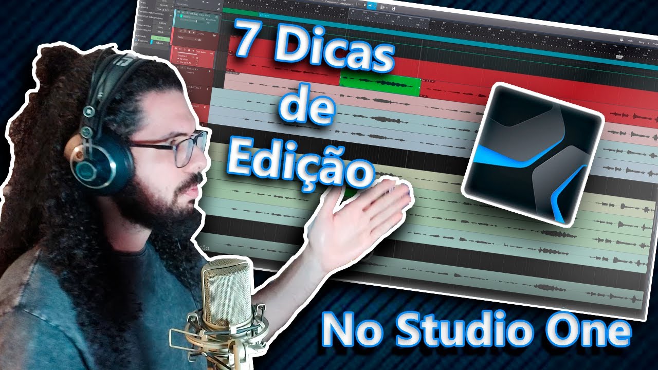Aprenda Como Editar Mais Rápido no Studio One (7 Dicas) #StudioOne