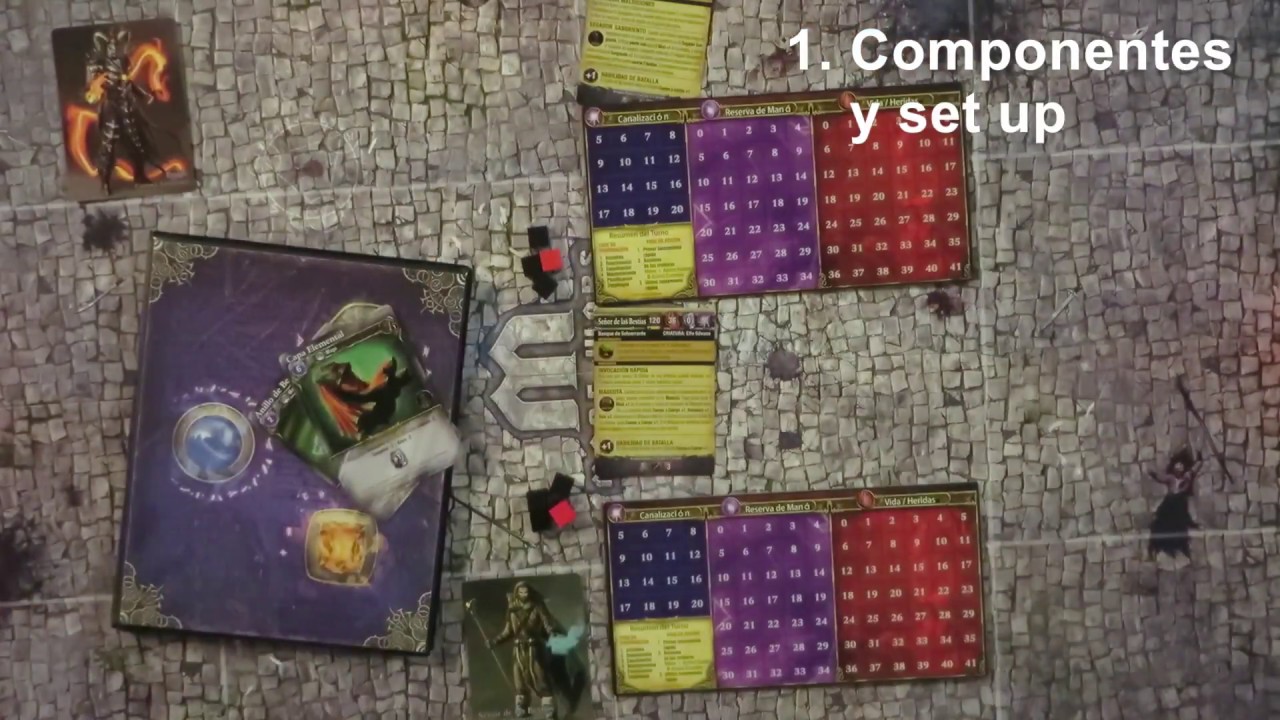 Cómo jugar a Mage Wars Arena Parte 1 - las reglas