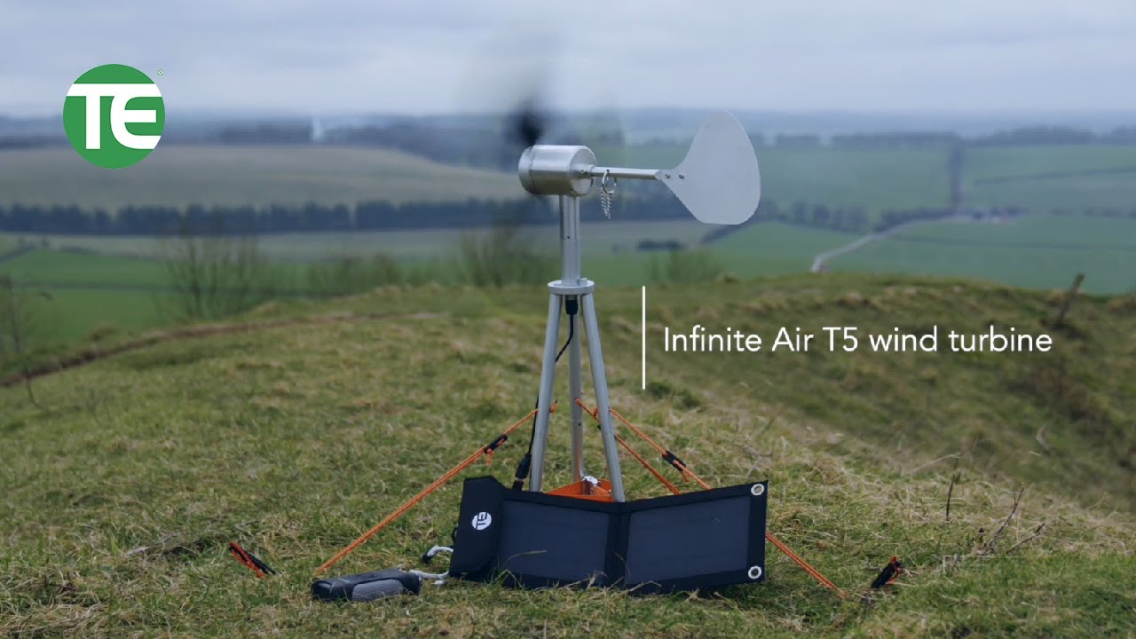 NEW INFINITE AIR 5T TUTORIAL VIDEO - PORTABLE OFF-GRID WIND TURBINES