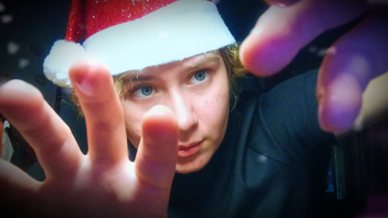 Новогодний АСМР для СНА за 5 минут 🎄 Шепот, звуки рта, визуалки, таппинг