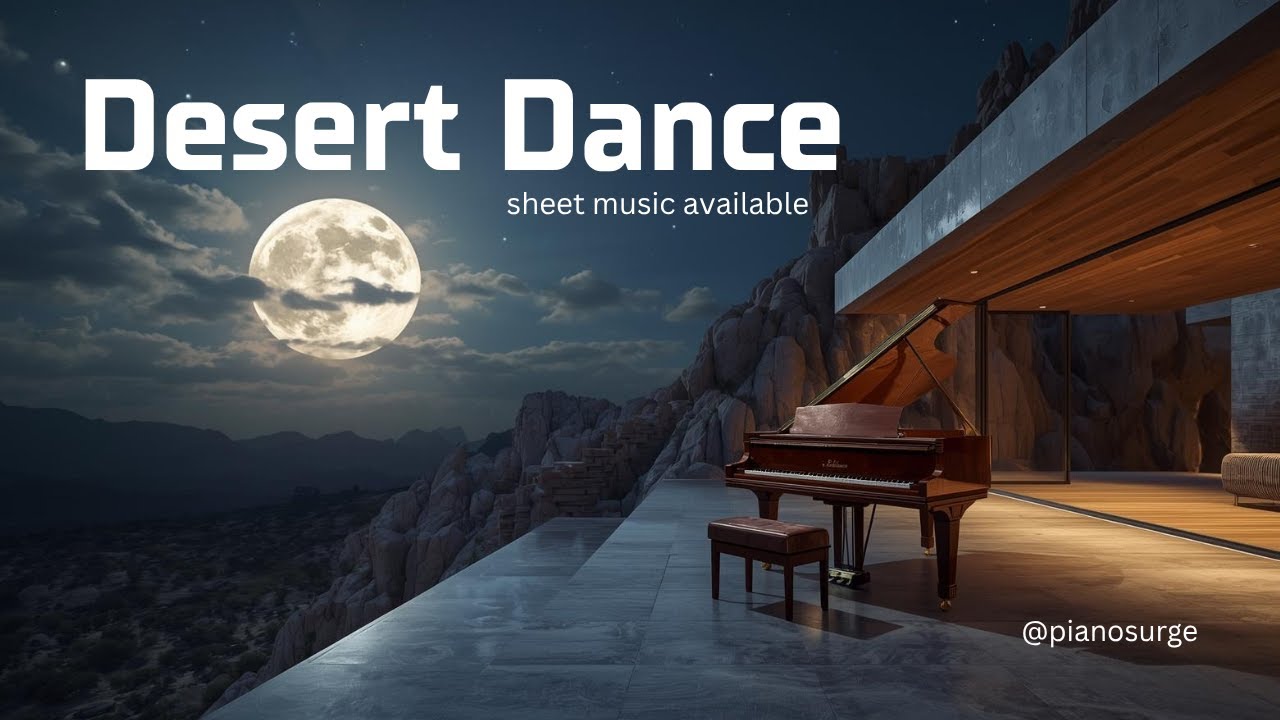 Desert Dance – Upbeat Synth Piano Original with Drums (Futurist 