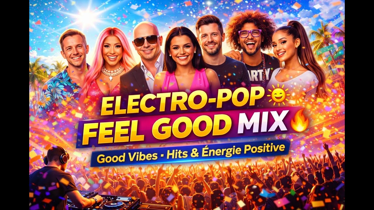 ELECTRO POP Good Vibes Mix ☀️ | Feel Good, Party & Positive Energy
