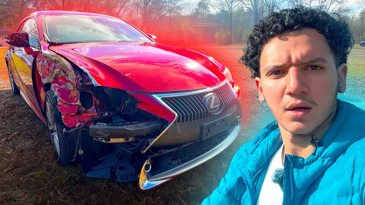 ПЕРЕПРОДАЮ LEXUS RC350 НА COPART!