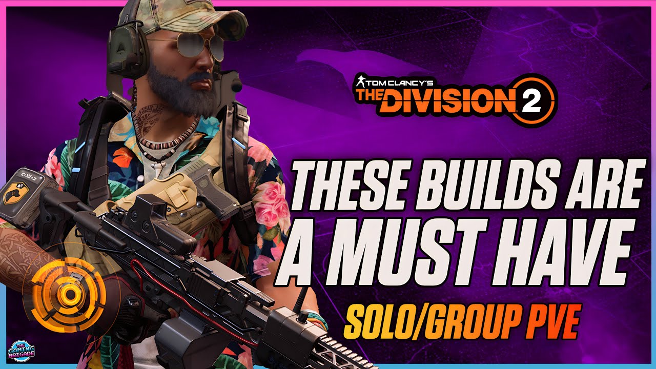 Урон и выживаемость! Руководство по сборке в одиночном/групповом PvE в Division 2! Эти сборки про...