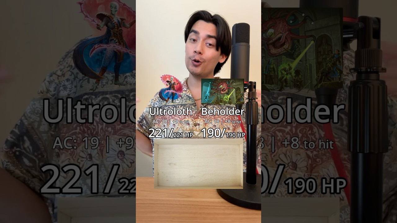 Ultroloth v. Beholder (Part 1), who do you got?! #dungeonsanddragons
