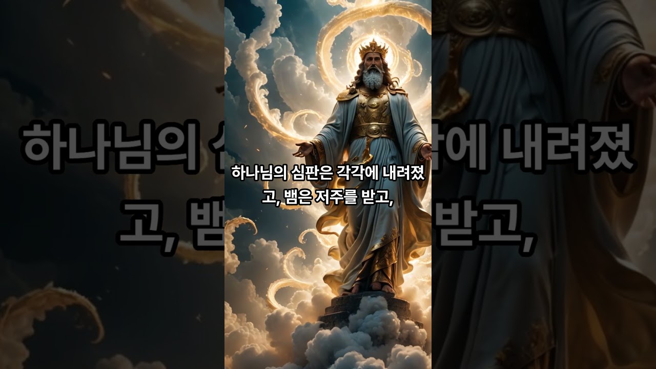 창세기 제 3 장,   아담과 하와 : #매일성경한장 #성경역사교실 #Bible History School #Bible a Day