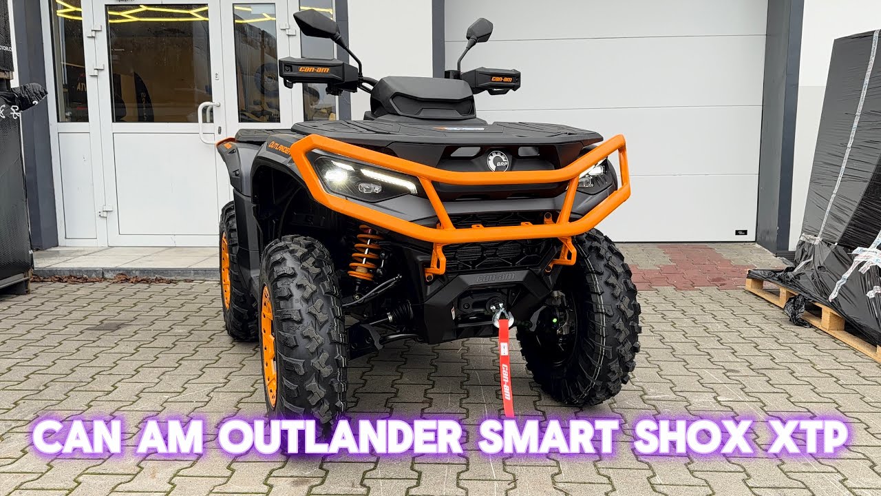 2026 CAN AM OUTLANDER SMART SHOX XTP LCD Recenzja i prezentacja