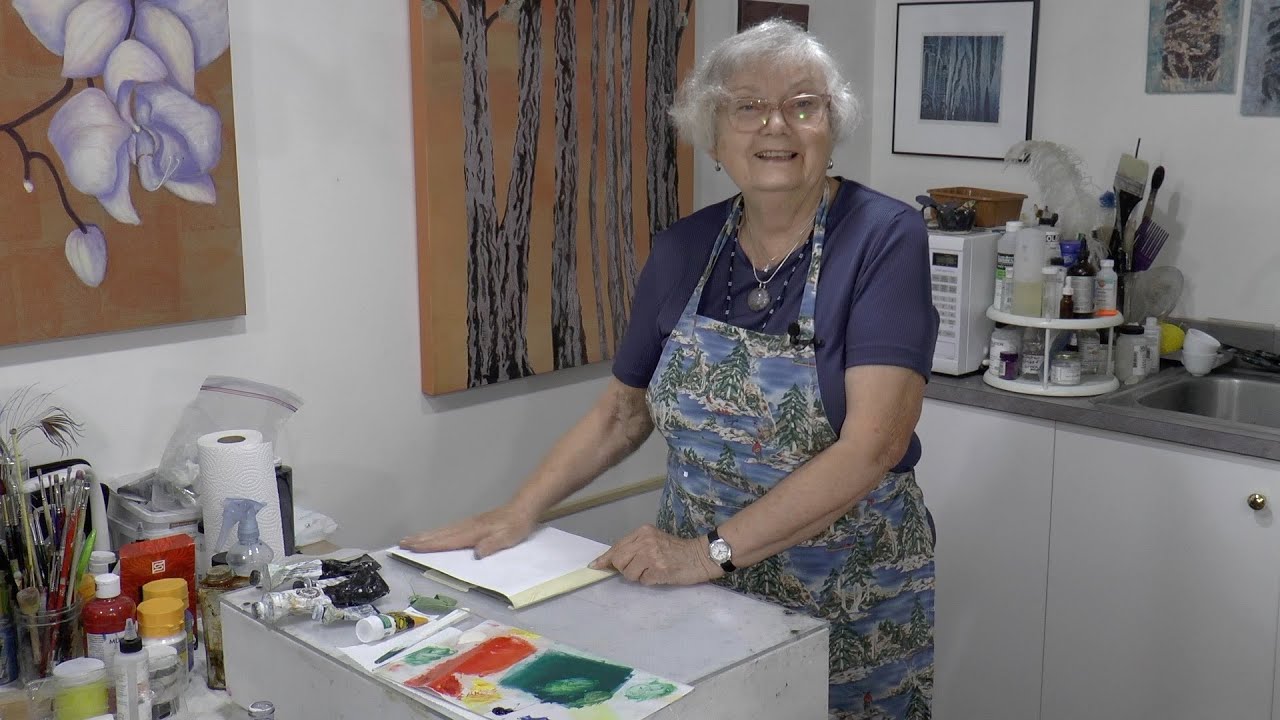 Shoreline Snippets #41 - A Strawberry Print with Stencils & Botanicals