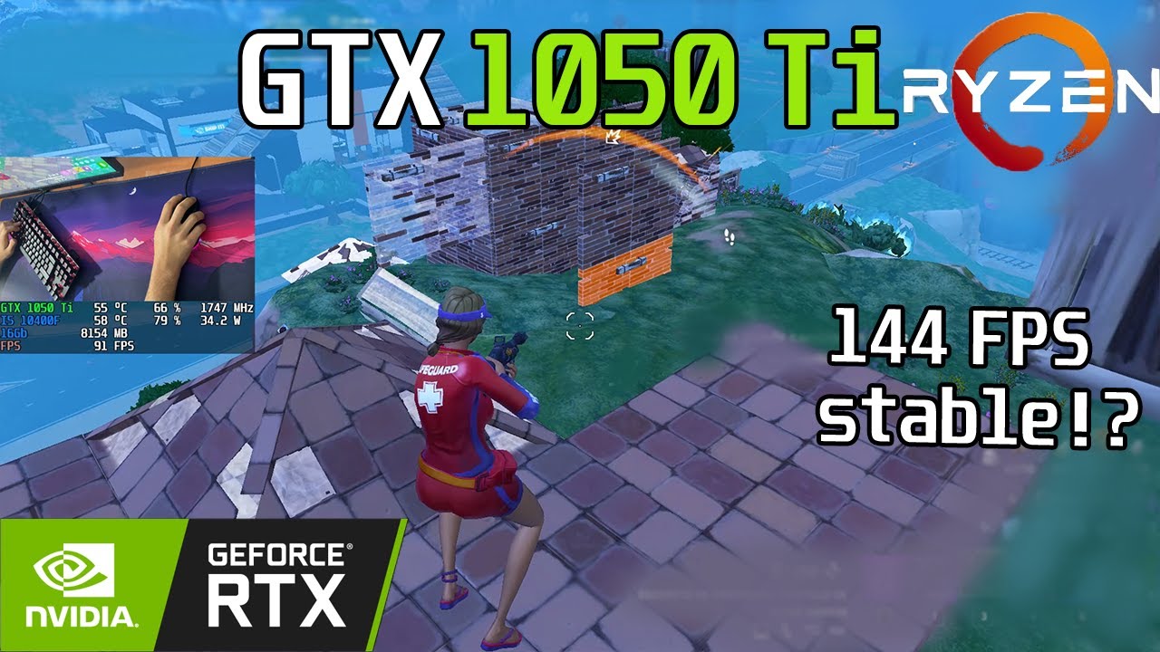 GTX 1050 Ti · I5 10400F ·Works 2024!? · Fortnite 1080p LOW