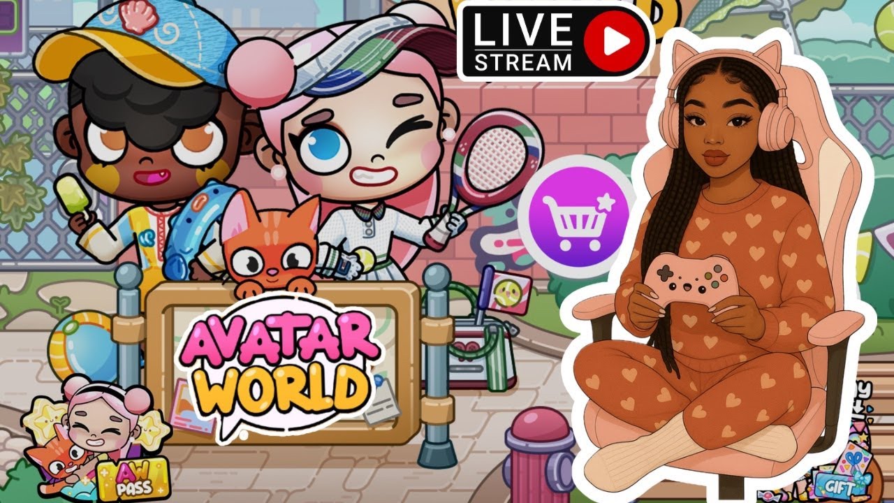 ˚ ༘♡ ⋆｡˚(LIVE) Remodeling my Natural Chic House for Roleplay 💖✨| ASMR Cozy Gaming💖  #avatarworld