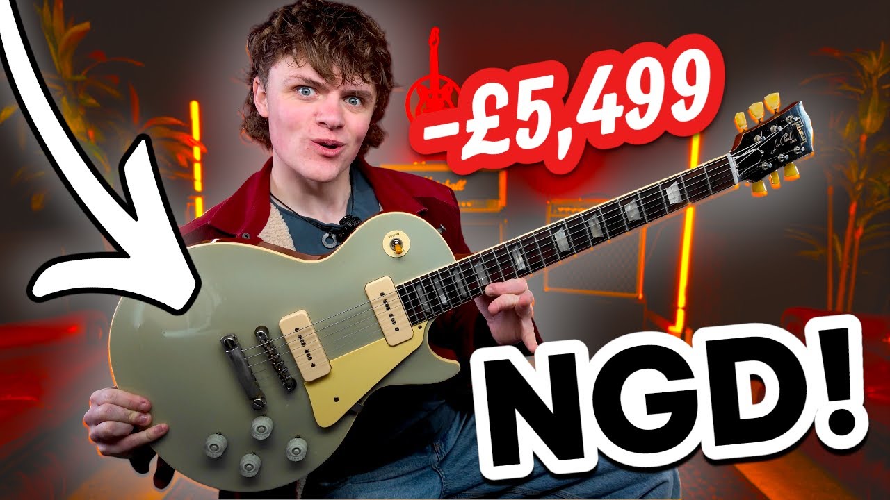 Новый день гитары | У меня проблема!! — Gibson 1955 Namm Platinum Les Paul