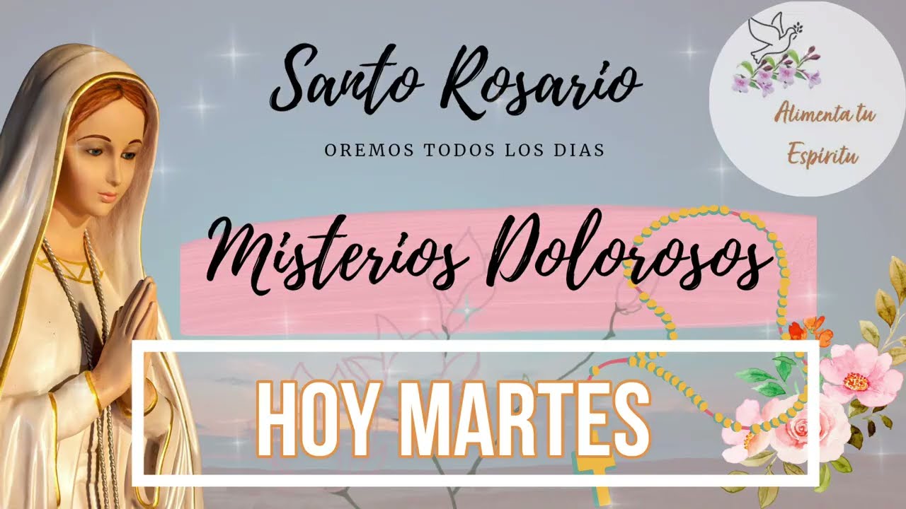 #rosariodehoy  martes 20 de enero del 2026 #misteriosdolorosos 