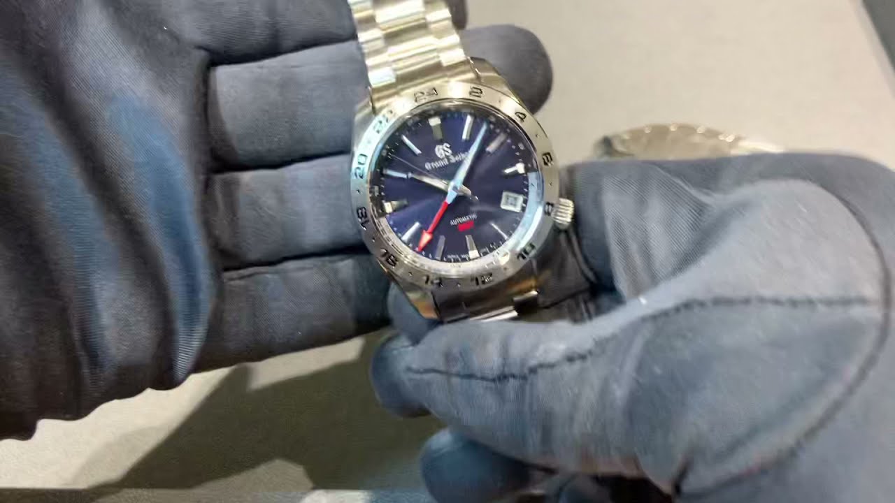 Новые модели Grand Seiko Automatic GMT (SBGM245 и SBGM247)