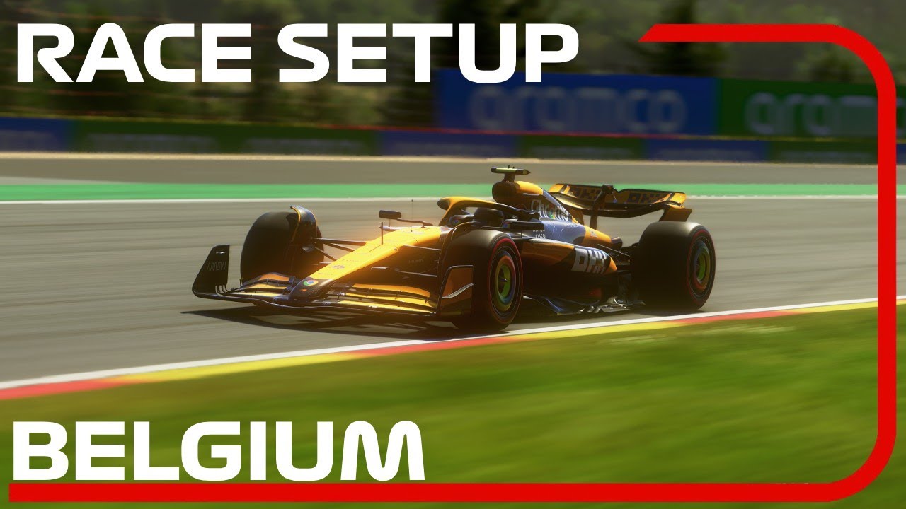 F1 24 BELGIUM - Qualify Lap + RACE Setup 💪
