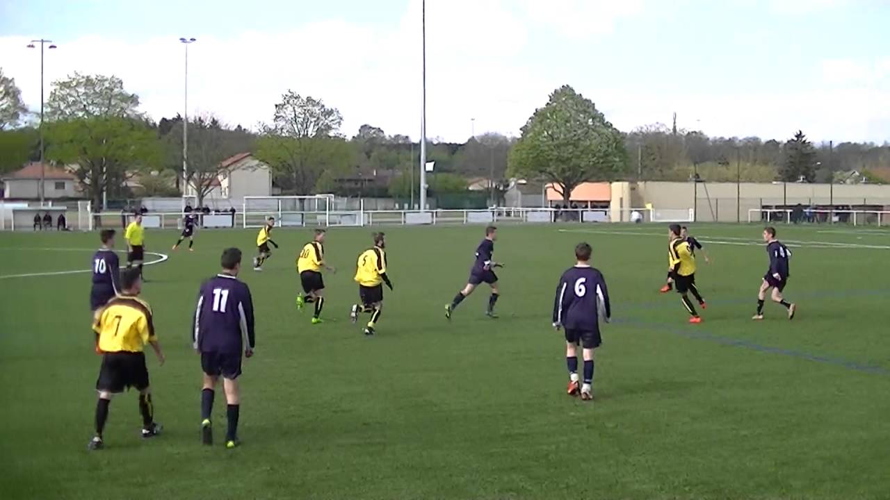 U17 _ AS Manissieux vs FC S&eacute;venne _ 24 avril 2016 _ p&eacute;riode 1