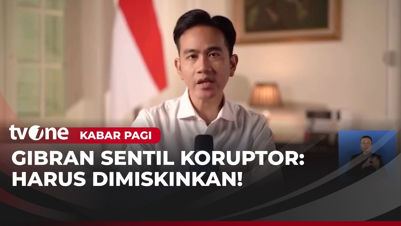 Wapres Gibran Ingin Aset Koruptor Disita | Kabar Pagi